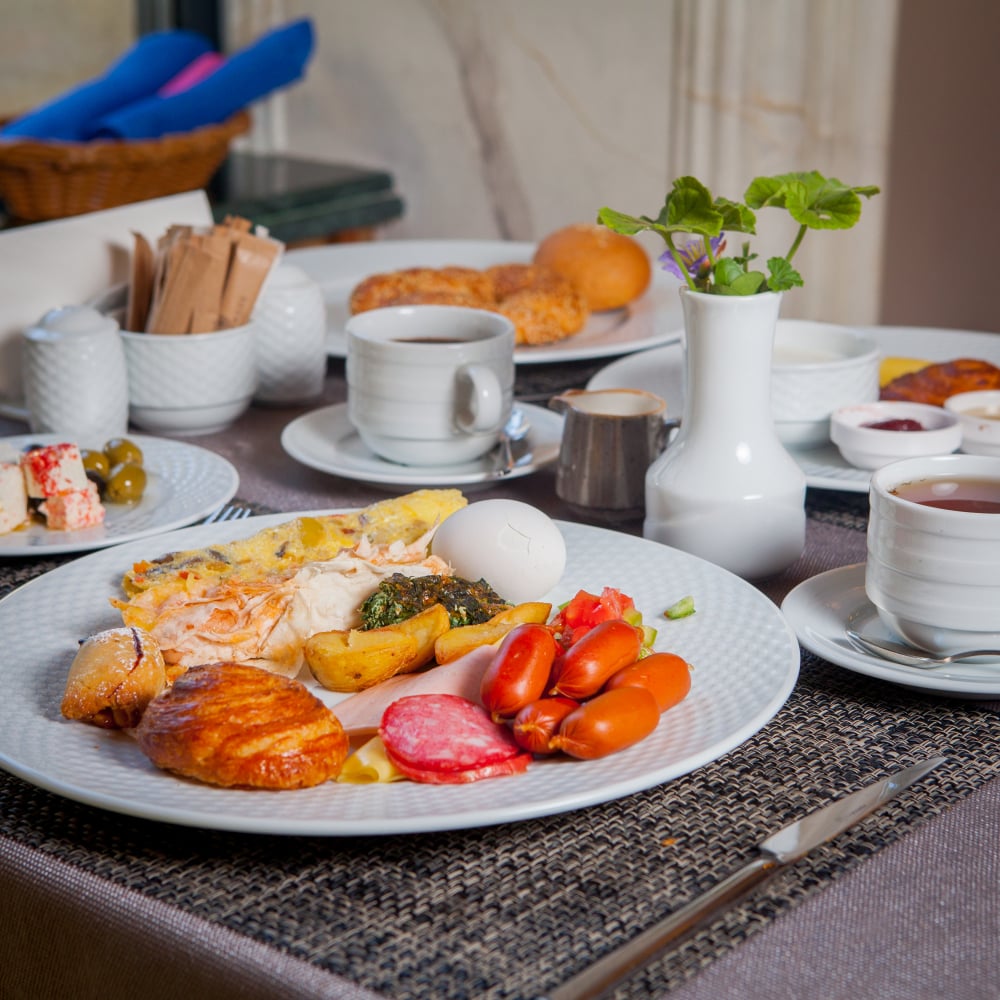 Café da manhã de hotel